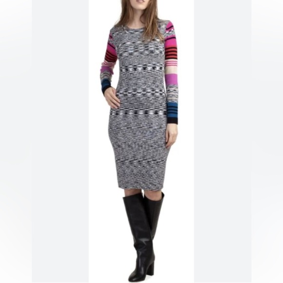 Trina Turk Dialogue Knit Dress size S - Picture 8 of 11